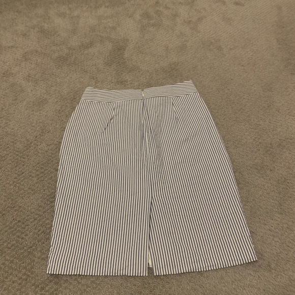 Pin Stripped Pencil Skirt - Picture 4 of 4